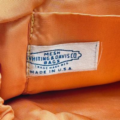 LOT 106: Goldtone Whiting & Davis Mesh Bag, 1920s style Headband & Ladies Gloves