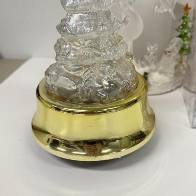 LOT 108; Light Up Snowman Decor