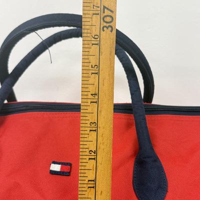 LOT 110: Tommy Hilfiger Tote Bag & Perfume