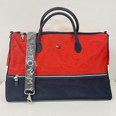 LOT 110: Tommy Hilfiger Tote Bag & Perfume