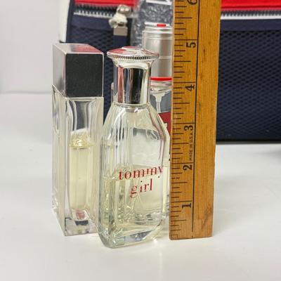 LOT 110: Tommy Hilfiger Tote Bag & Perfume