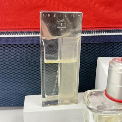 LOT 110: Tommy Hilfiger Tote Bag & Perfume