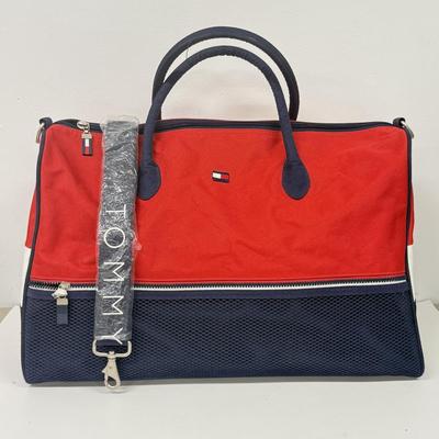 LOT 110: Tommy Hilfiger Tote Bag & Perfume
