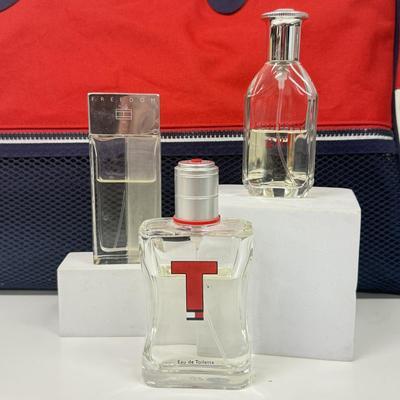 LOT 110: Tommy Hilfiger Tote Bag & Perfume