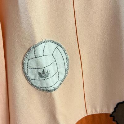 LOT 119: Size 52/XL Brett Favre Packers Jersey & 1980s Style Del Rey Beach Club Long Sleeve TShirt