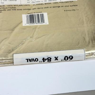 LOT 125: Gold Colored Tablecloths - some NIP