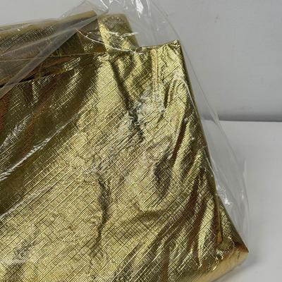 LOT 125: Gold Colored Tablecloths - some NIP