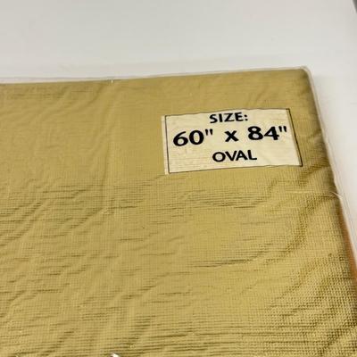 LOT 125: Gold Colored Tablecloths - some NIP
