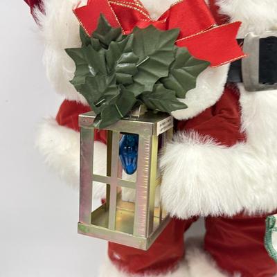 LOT 130: Animated Santa Figure