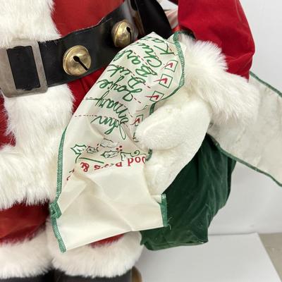 LOT 130: Animated Santa Figure