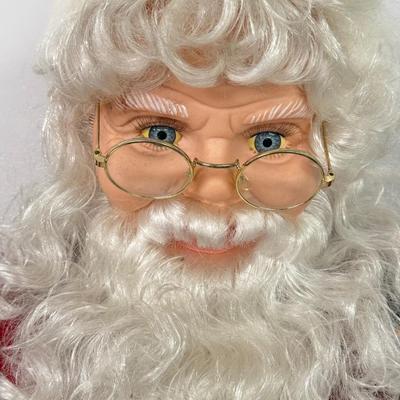 LOT 130: Animated Santa Figure