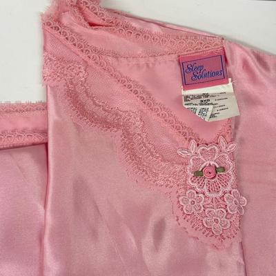 LOT 135: Vintage Lace & Silk Night Gowns & Lingerie- look new