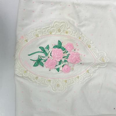 LOT 135: Vintage Lace & Silk Night Gowns & Lingerie- look new