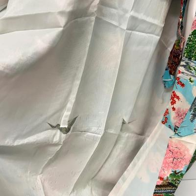 LOT 136: Blue Silk Japanese Kimonos