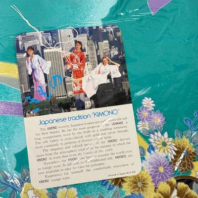 LOT 136: Blue Silk Japanese Kimonos