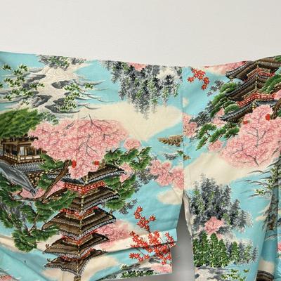 LOT 136: Blue Silk Japanese Kimonos