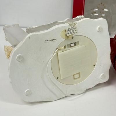 LOT 137: Christmas Decor Collection: Angel, Nativity & More