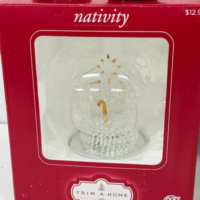 LOT 137: Christmas Decor Collection: Angel, Nativity & More