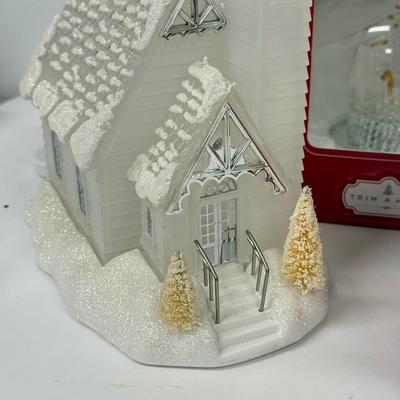 LOT 137: Christmas Decor Collection: Angel, Nativity & More