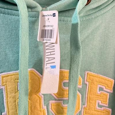 LOT 141: Grey Whale Jersey Shore Hoodie & XXL Fuzzy unicorn Hoodie