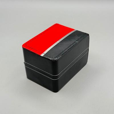 LOT 154: Pierre Cardin Diamond Watch in Case