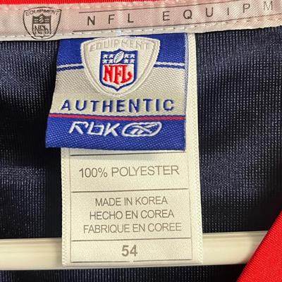 LOT 164: Reebok NFL Equipment Terrell Owens Size 54 Football Jersey - Buffalo Bills 50th Anniversary