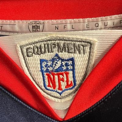 LOT 164: Reebok NFL Equipment Terrell Owens Size 54 Football Jersey - Buffalo Bills 50th Anniversary