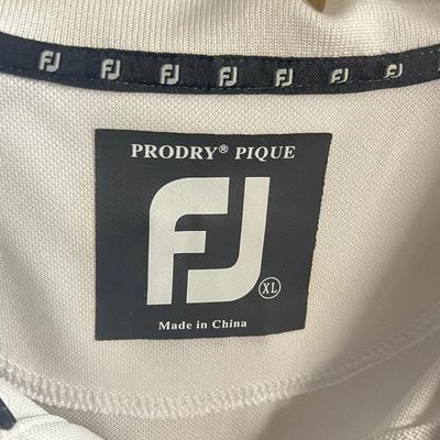 LOT 165: Three XL Golf Polo Shirts - Nike, Izod, FootJoy