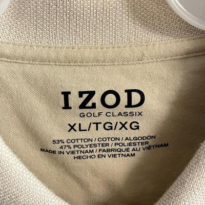 LOT 165: Three XL Golf Polo Shirts - Nike, Izod, FootJoy