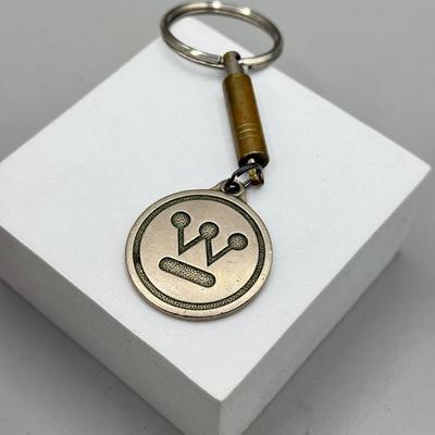 LOT 166: Vintage Westinghouse Keychain & Pins: 1950s Sterling & 1940s Gold Filled