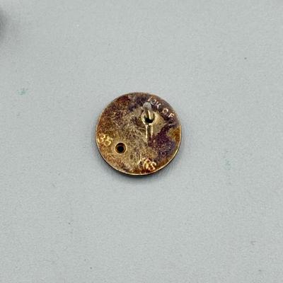 LOT 166: Vintage Westinghouse Keychain & Pins: 1950s Sterling & 1940s Gold Filled