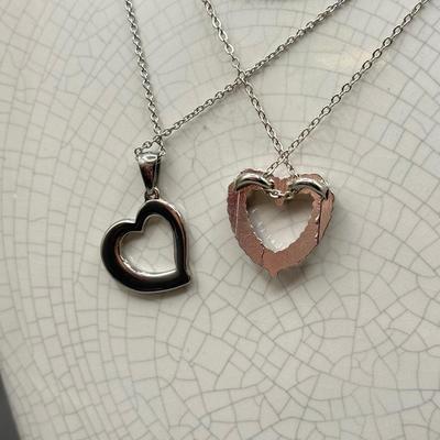 LOT 168: Necklaces: Cameo, Heart Pendants & More