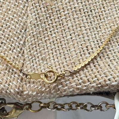 LOT 169: Pendant Necklaces, Amber Color Bracelet, Owl Necklace w Matching Earrings & More