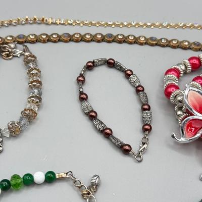 LOT 171: Beaded & More Bracelet Collection