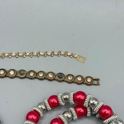 LOT 171: Beaded & More Bracelet Collection