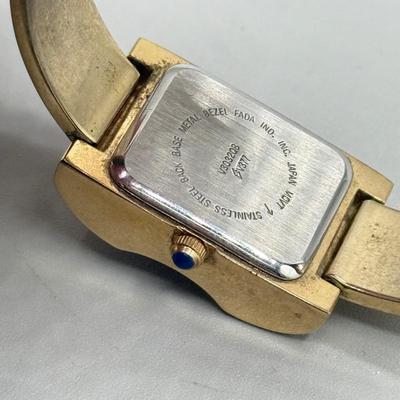 LOT 173: Ladies Goldtone Quartz Watches: Elgin, Milan & More