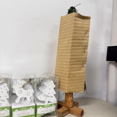 LOT 177: Vintage Lace Wedding Outfit, Crocheted Angels & Santa’s & More