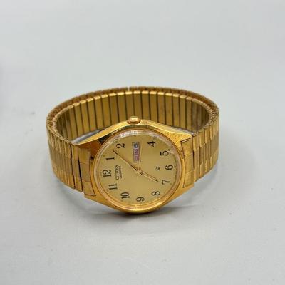 LOT 187: Men’s Watches: Charles Dumont Paris, Citizen Quartz & More