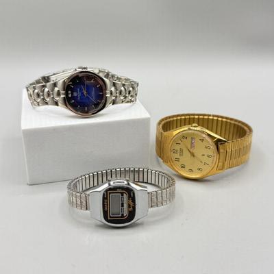 LOT 187: Men’s Watches: Charles Dumont Paris, Citizen Quartz & More