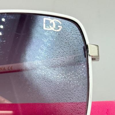 LOT 189: 1990s White Dolce & Gabbana Sunglasses
