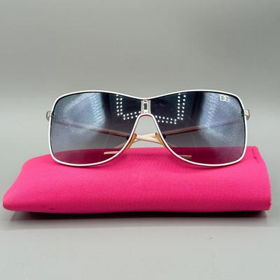 LOT 189: 1990s White Dolce & Gabbana Sunglasses