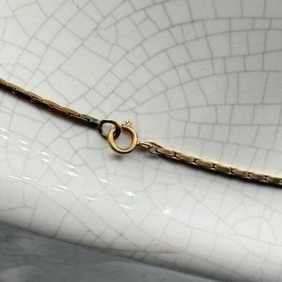 LOT 196: 23” 14kt Gold Chain (5.4g)