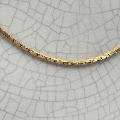 LOT 196: 23” 14kt Gold Chain (5.4g)