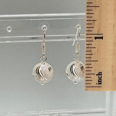 LOT 197: Sterling Bracelet w Gorgeous Beads & Matching Earrings