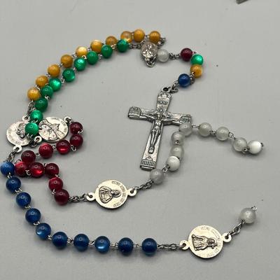 LOT 201: Religious Jewelry Collection - Rosaries and More