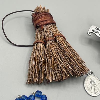 LOT 201: Religious Jewelry Collection - Rosaries and More