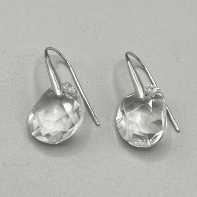 LOT 202: Swarovski Crystal Earrings and Bradford Exchange Copper Bracelet - in Original Boxes