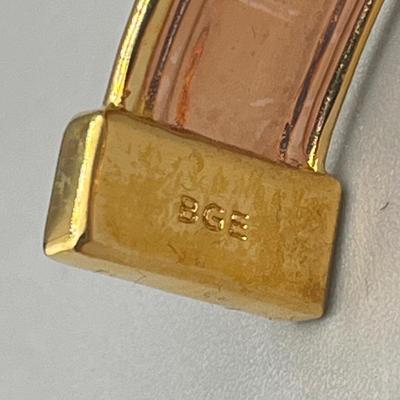 LOT 202: Swarovski Crystal Earrings and Bradford Exchange Copper Bracelet - in Original Boxes