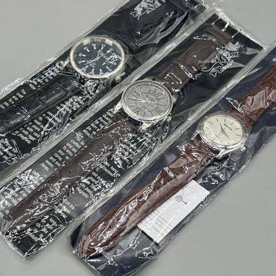 LOT 203: Collection of Watches - Eiger, Perry Ellis and More