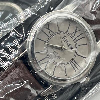 LOT 203: Collection of Watches - Eiger, Perry Ellis and More